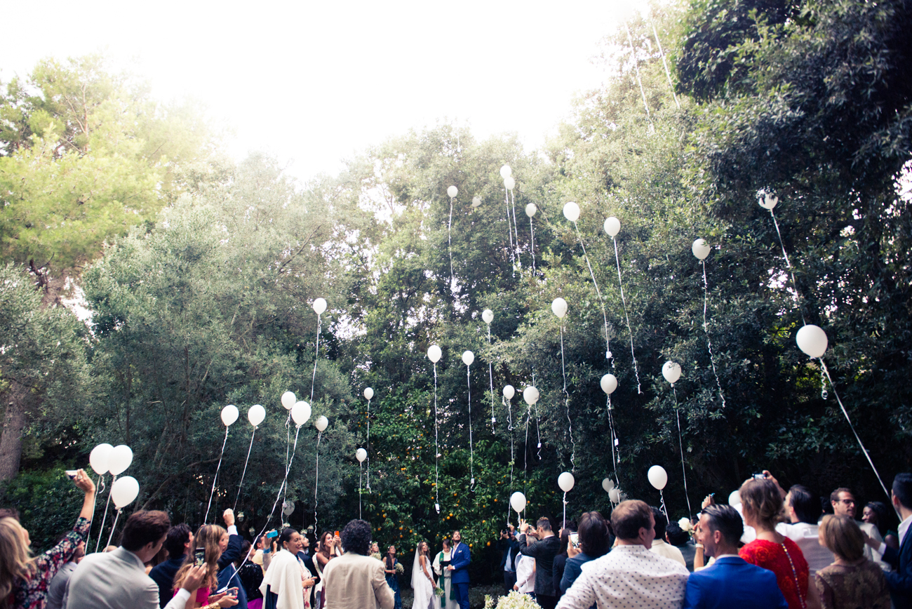 Balloons - Wedding invitation ettiquite