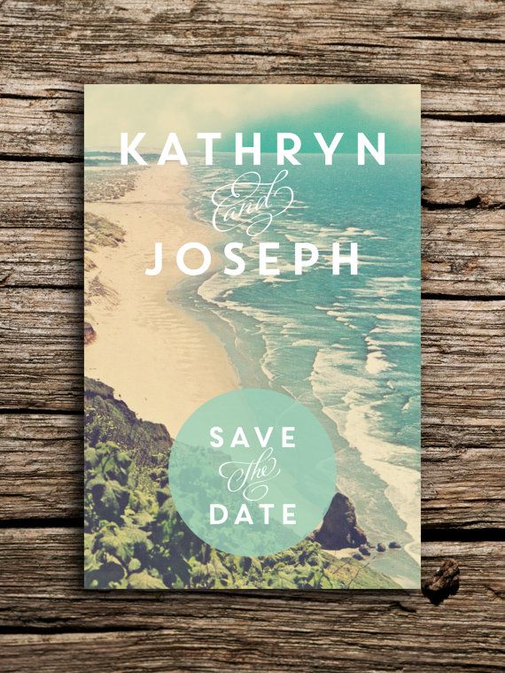 Beach Wedding Theme Invitations to Love 10