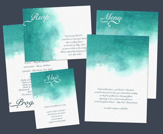 Beach Wedding Theme Invitations to Love 3