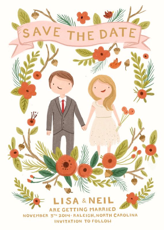 save the date cover