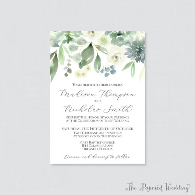 wedding invitations