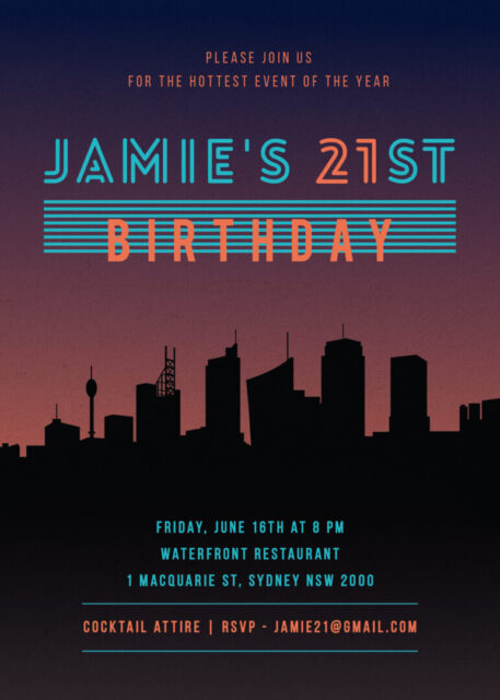 Gaming Birthday Invitations Theme