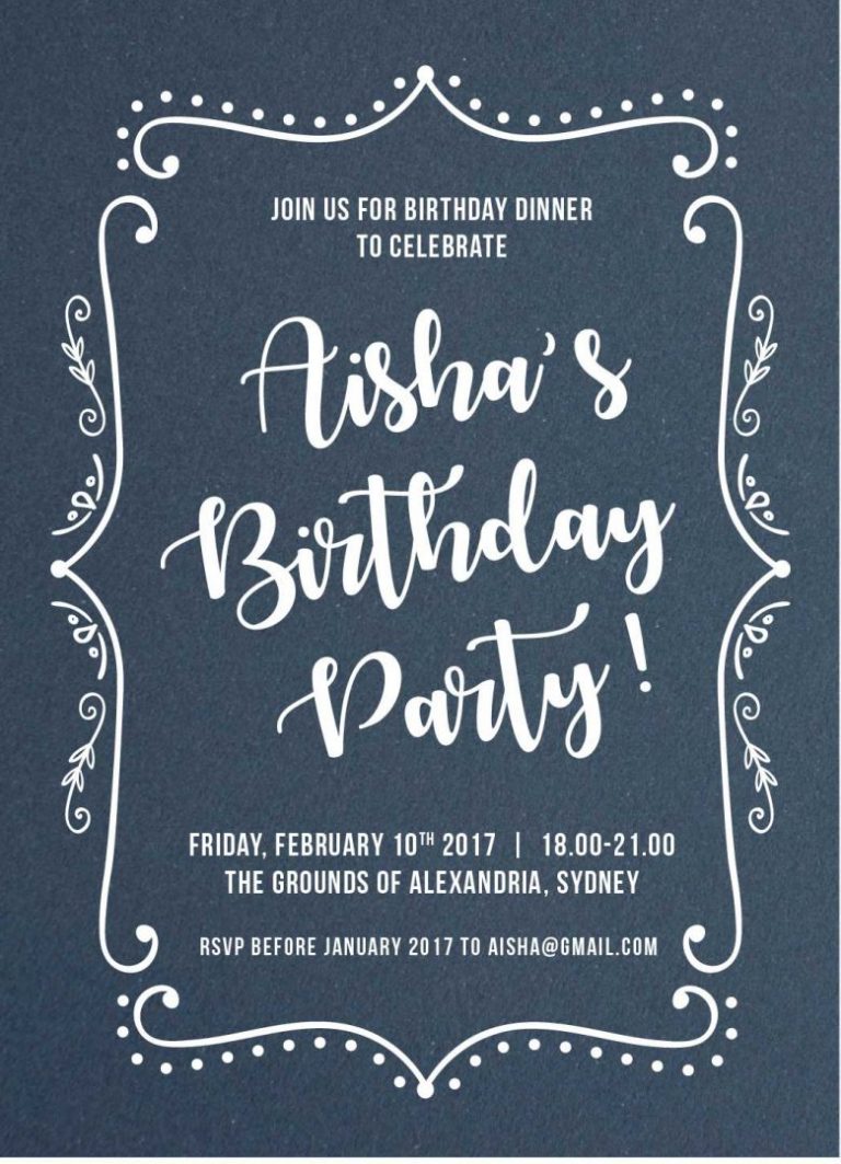 Our top 10 birthday invitation templates for teenagers Paperlust