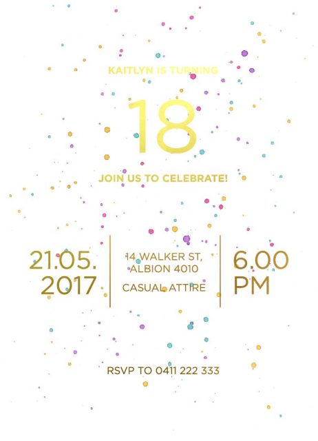 Our top 10 birthday invitation templates for teenagers - Paperlust