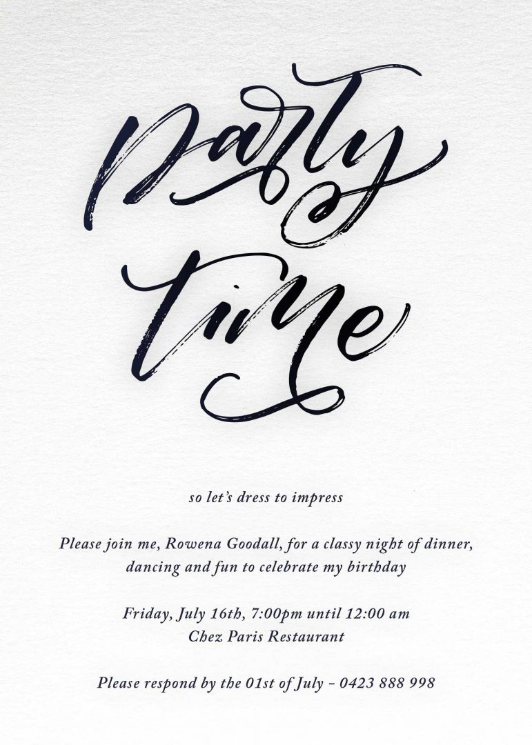 Our top 10 birthday invitation templates for teenagers Paperlust