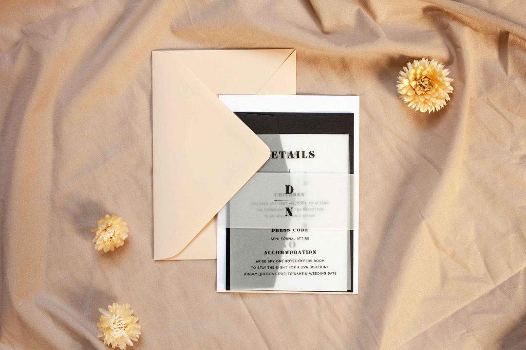 How to assemble & stuff wedding invitations - Paperlust