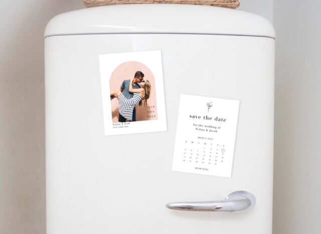 save the date magnets