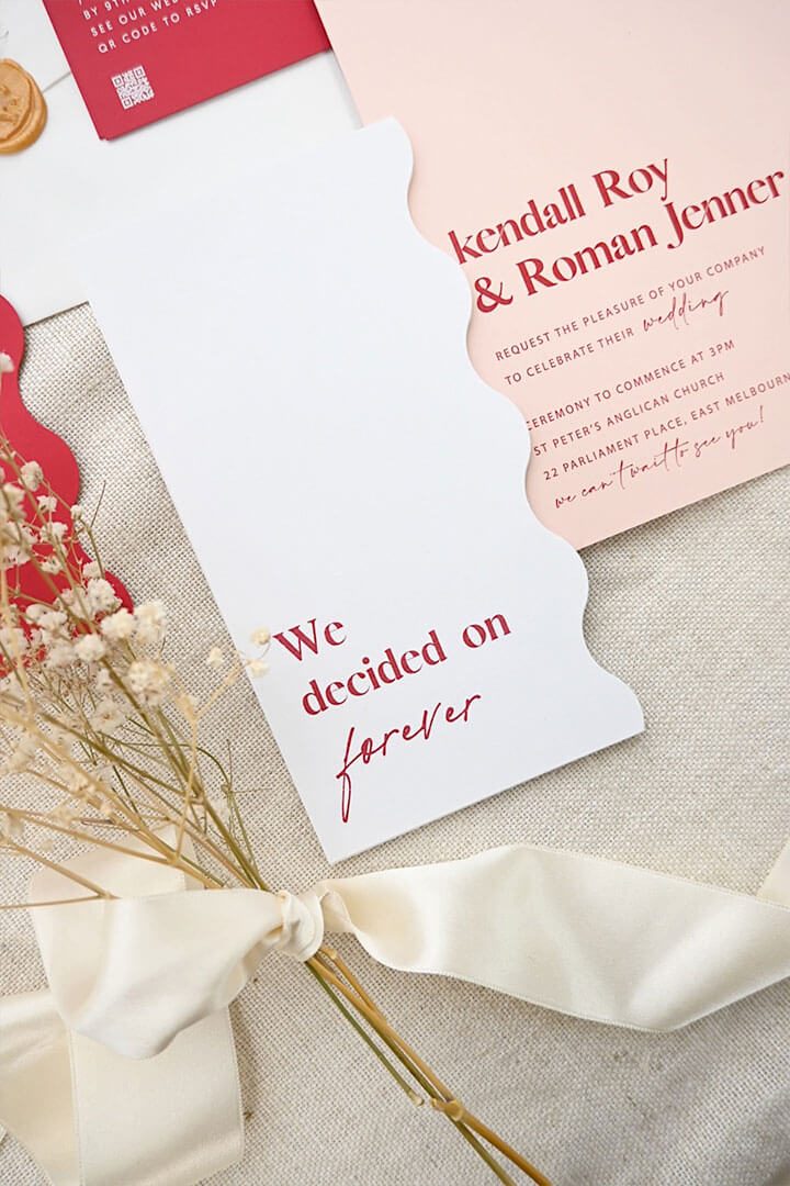 Flutter wedding invitation suite: Paperlust