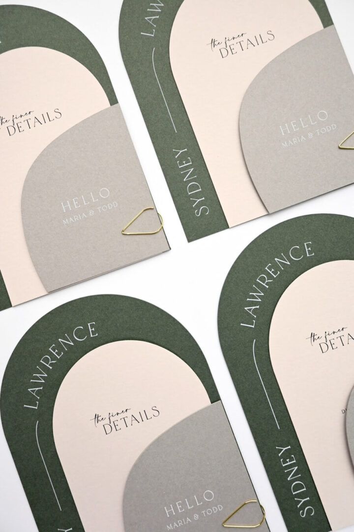 Grace wedding invitation suite: Paperlust