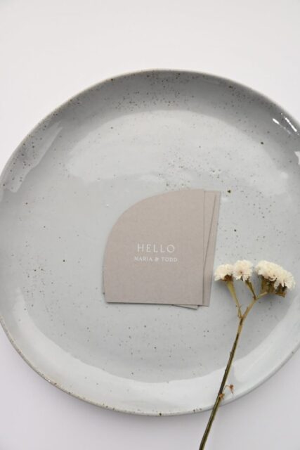 Grace wedding invitation suite, Paperlust