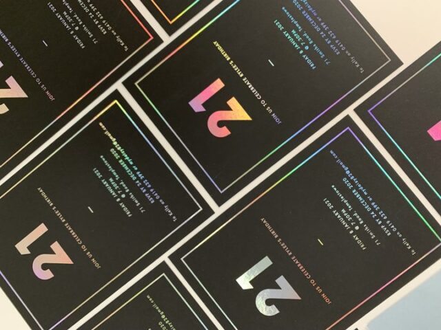 Birthday party invitation, Paperlust