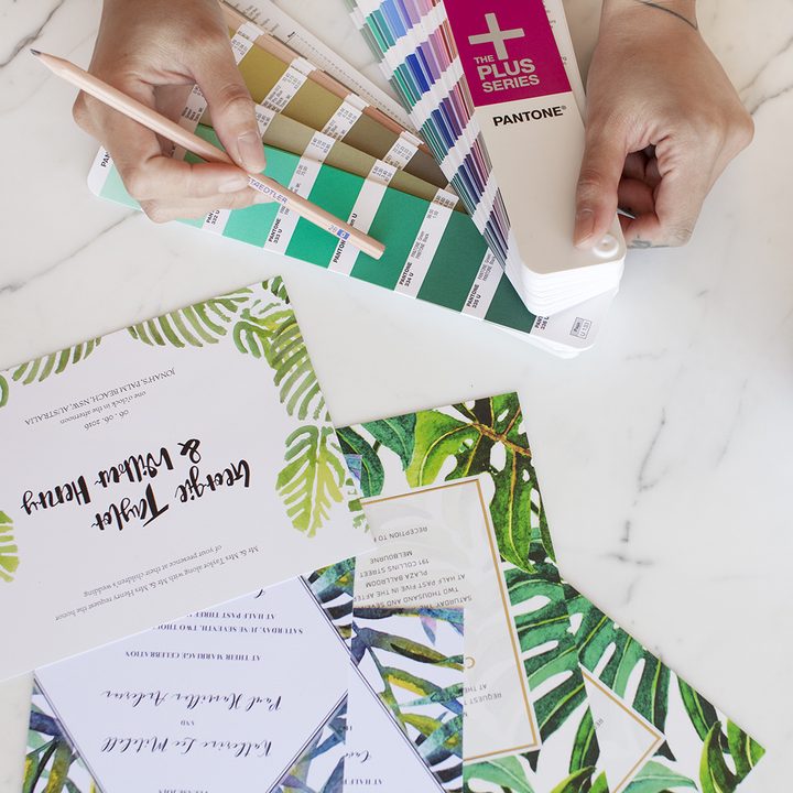 Tropical wedding inspiration: Paperlust photoshoot