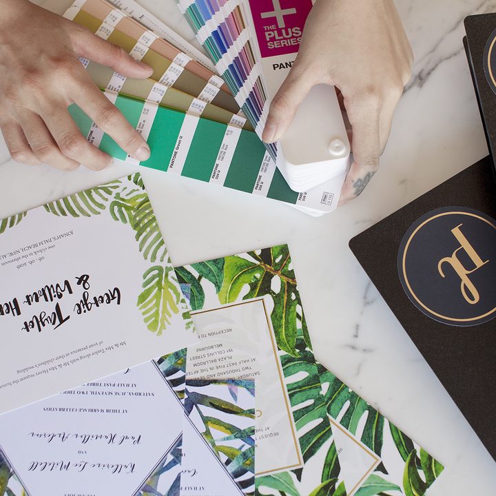 Tropical wedding inspiration: Paperlust photoshoot