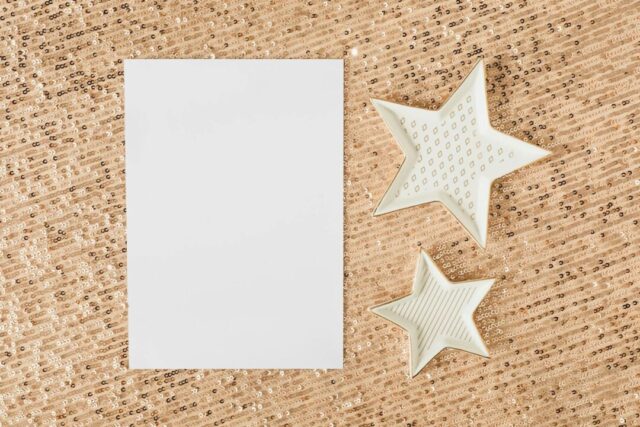 Paperlust engagement party invitations flatlay, blush and gold suite, overhead shot on white linen, STOCK-NEEDED: assets.print.paperlust.co/